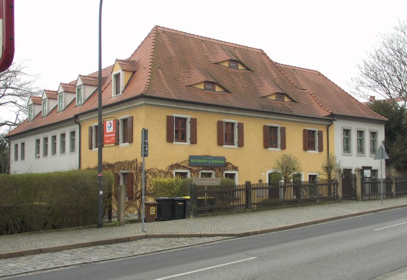 Die Alte Schule, Pillnitzer Landstrae 8 im Jahr 2014